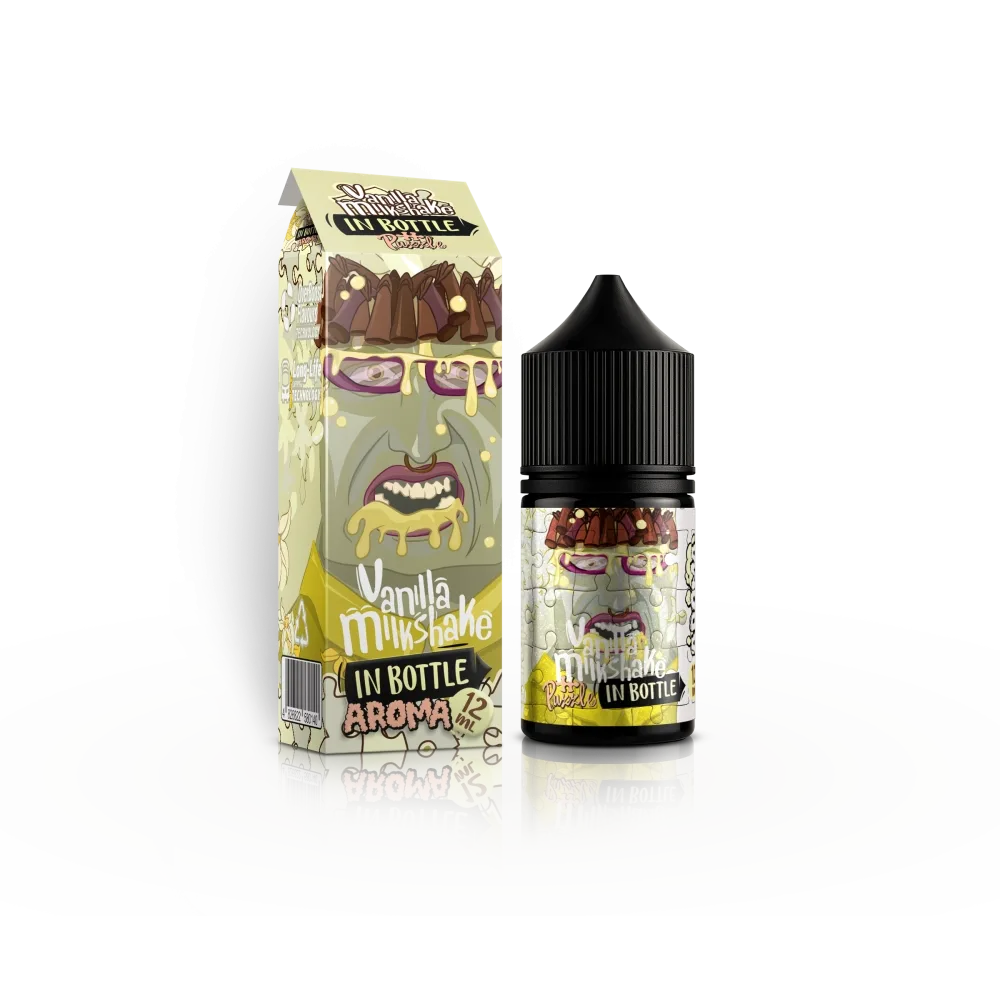 Набір In Bottle Salt Puzzle 30 ml 50mg Vanilla Milkshake (Ванільний мілкшейк)
