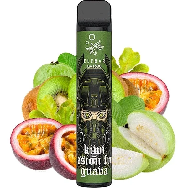 Elf Bar Lux 1500 Kiwi Passion Fruit Guava (Ківі Маракуя Гуава)