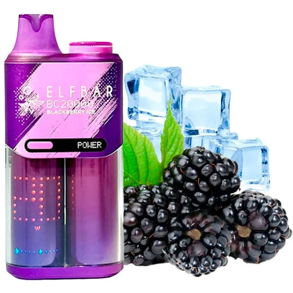 Elf Bar BC 20000 BlackBerry Ice (Ожина Лід)