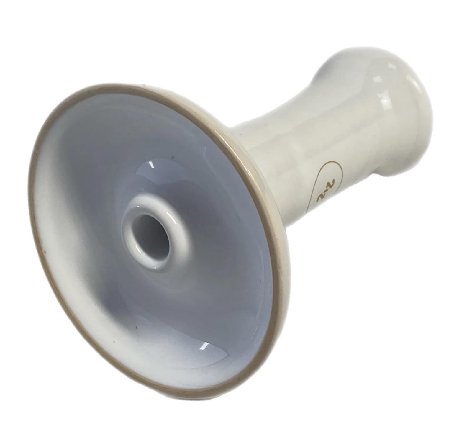 Чаша для кальяну 2х2 Bomb Phunnel Glaze White 2
