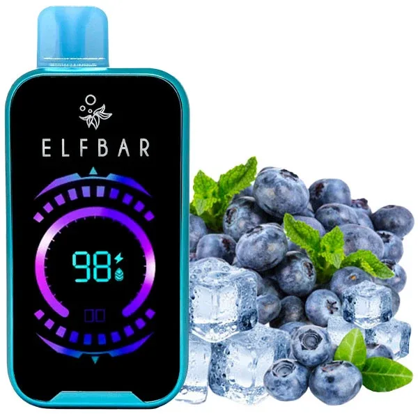 Elf Bar Raya D2 20000 Blueberry Ice (Чорниця Лід)