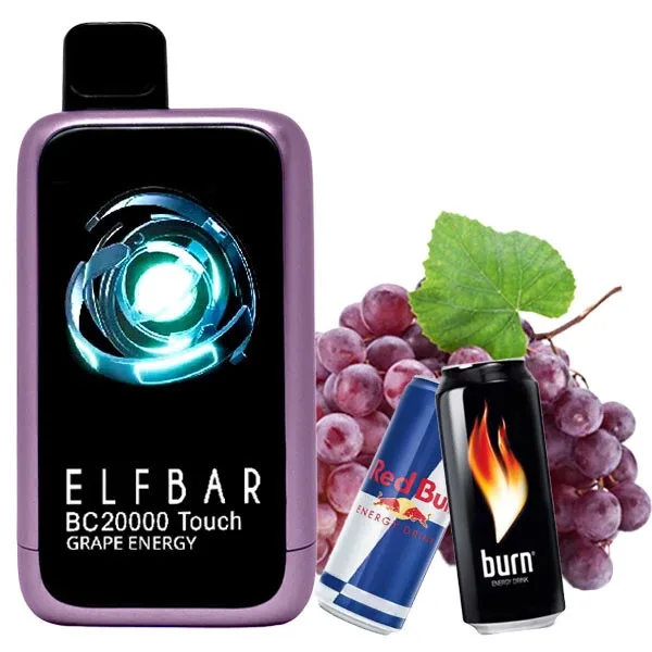 Elf Bar BC Touch 20000 Grape Energy (Виноград Енергетик)