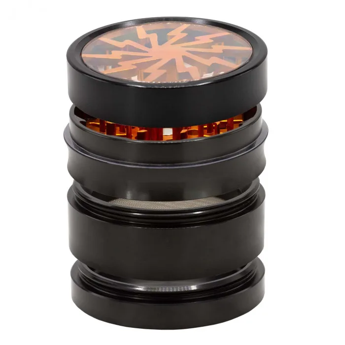 Гриндер металевий Dope Bros Grinder lightning-4part- Ø:63mm 3