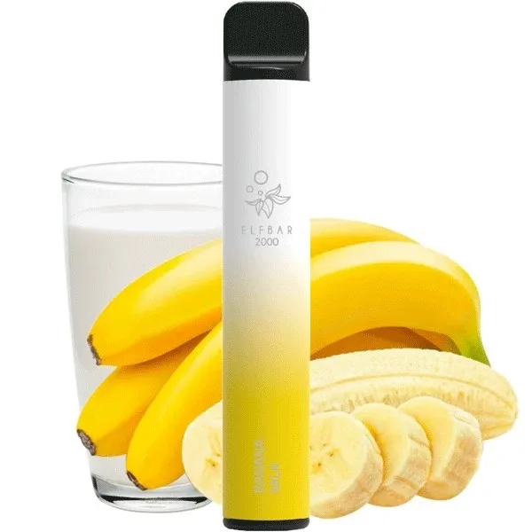 Elf Bar 2000 Banana Milk (Бананове Молоко)