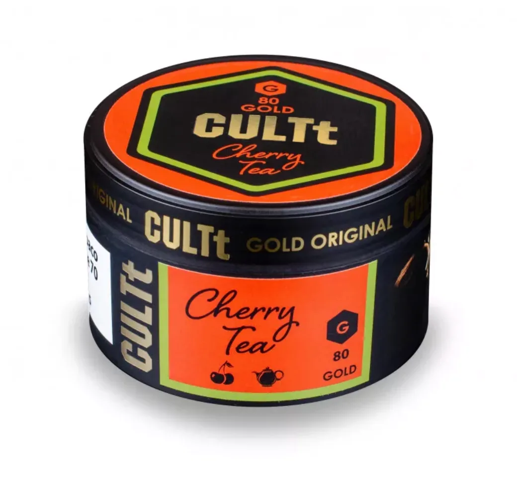 Тютюн CULTt Gold C80 100g Cherry Tea (Вишневий Чай)