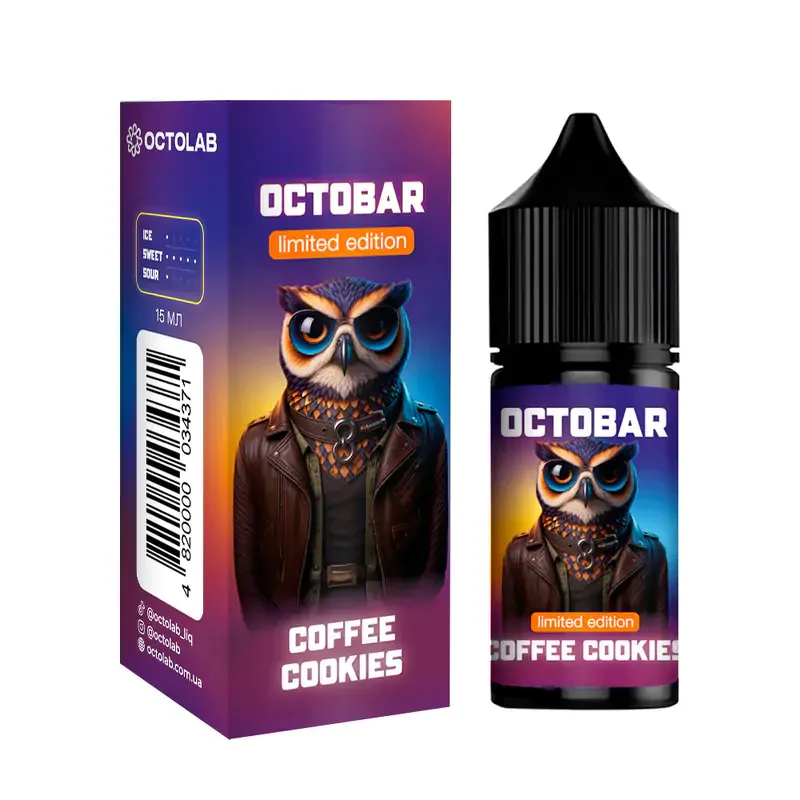 Набір Octobar NFT 30 мл 50 мг Coffee Cookies (Кавове печиво)