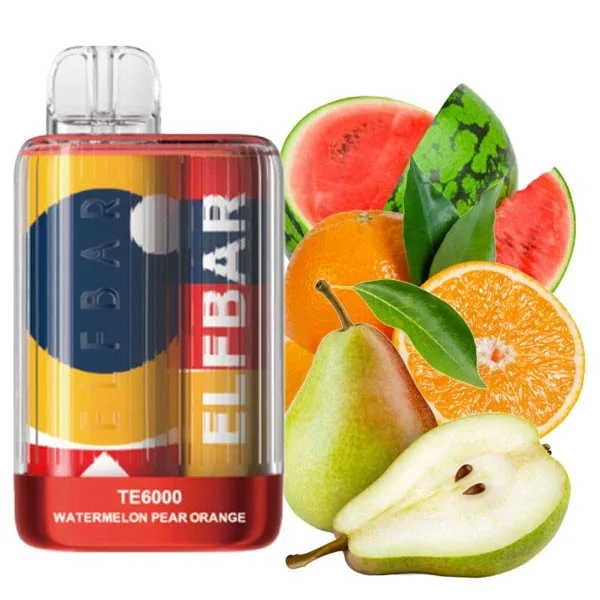 Elf Bar TE 6000 Watermelon Pear Orange (Кавун Груша Апельсин)