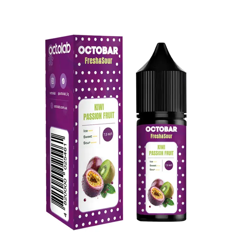 Набір Octobar Fresh & Sour 15 мл 50 мг Kiwi Passionfruit (Ківі Маракуя)