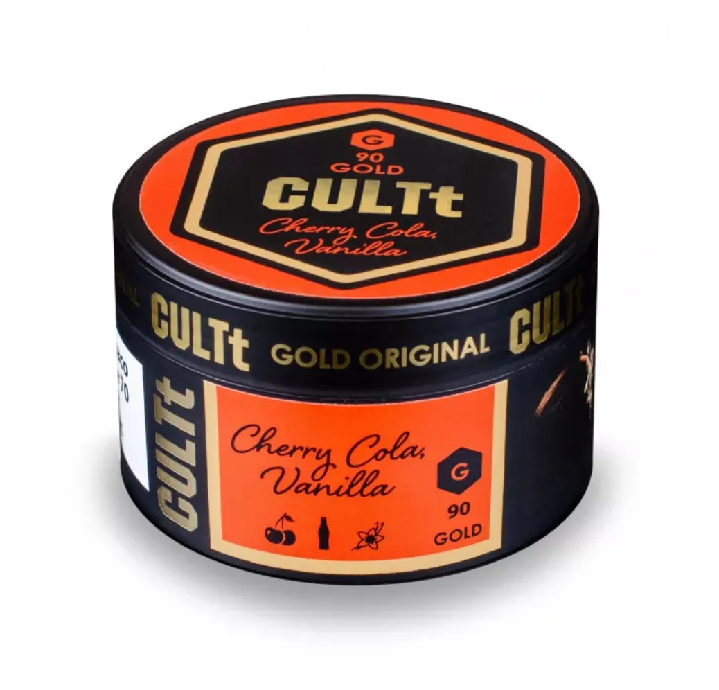 Тютюн CULTt Gold C90 100g Cherry Cola Vanilla (Вишня Кола Ваніль)