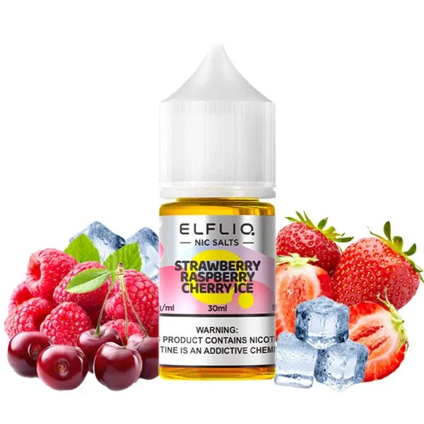 Рідина Elf Liq 30 мл Strawberry Raspberry Cherry Ice (Полуниця Вишня Малина Лід)
