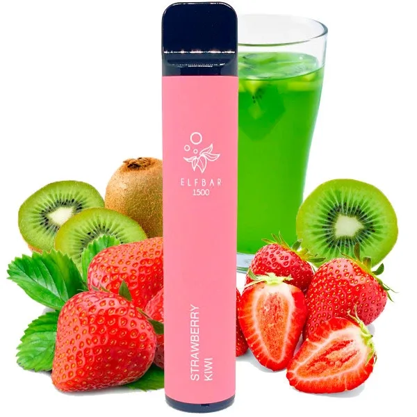 Elf Bar 1500 Strawberry Kiwi (Полуниця Ківі)