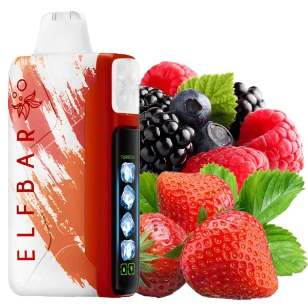 Elf Bar Ice King 40000 Strawberry Berries (Полуниця Ягоди)