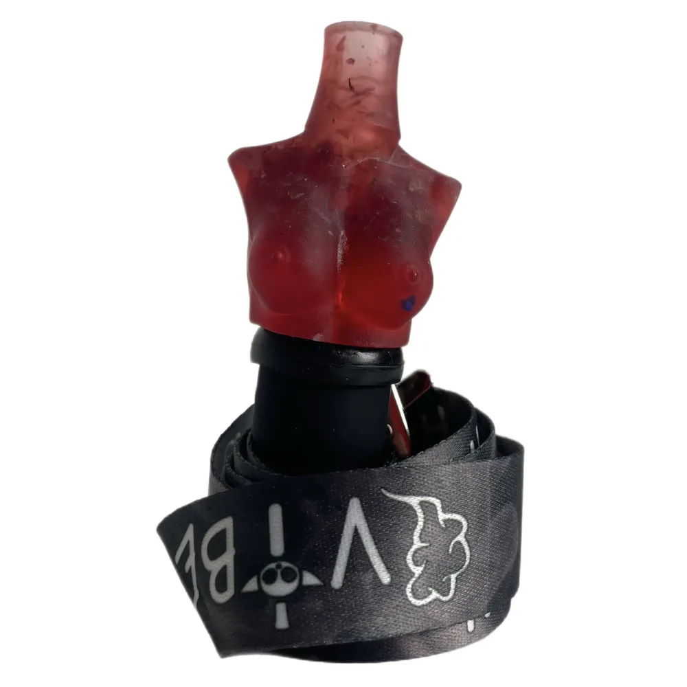 Персональний Мундштук для кальяну Vibe Hookah Flower Tit`s Червоний