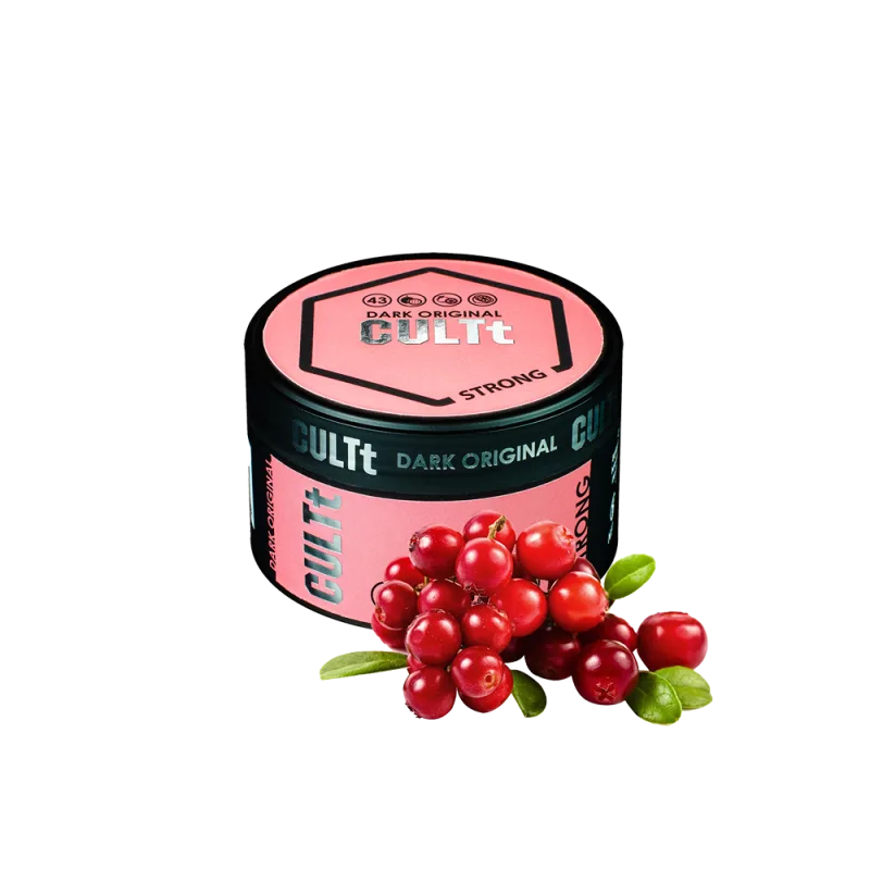 Тютюн CULTt Strong DS47 100g Cranberry (Журавлина)