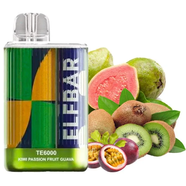 Elf Bar TE 6000 Kiwi Passion Fruit Guava (Ківі Маракуя Гуава)