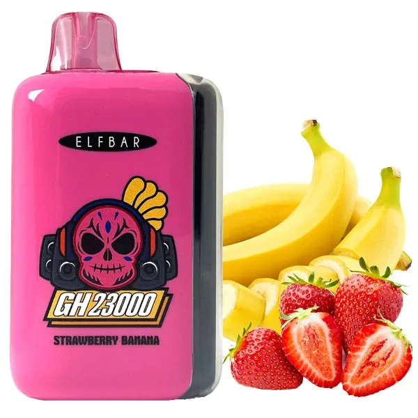 Elf Bar GH23000 Strawberry Banana (Полуниця Банан)
