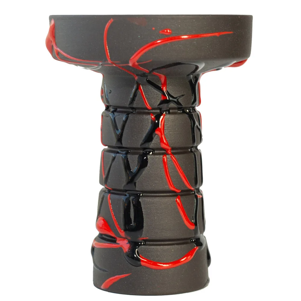 Чаша для кальяну Gusto Bowls Harmony Glaze Red/Black 1