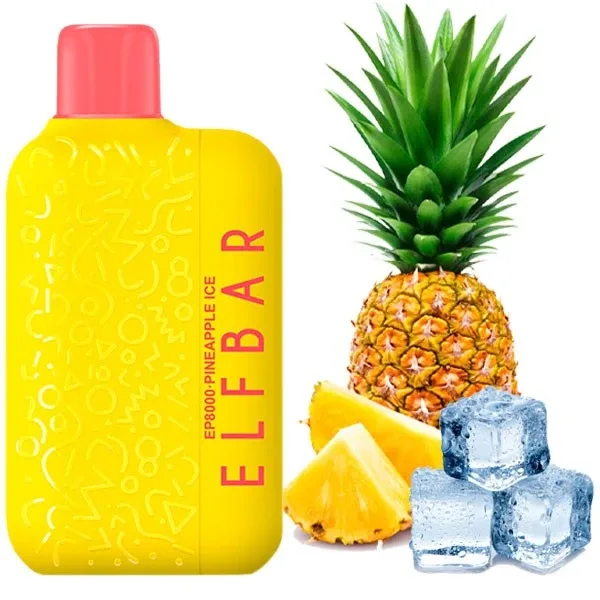 Elf Bar EP 8000 Pineapple Ice (Ананас Лід)
