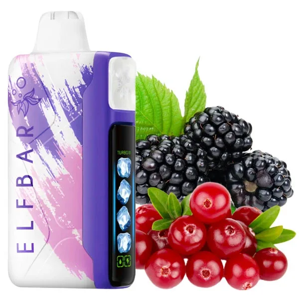 Elf Bar Ice King 40000 Blackberry Cranberry (Ожина Журавлина)
