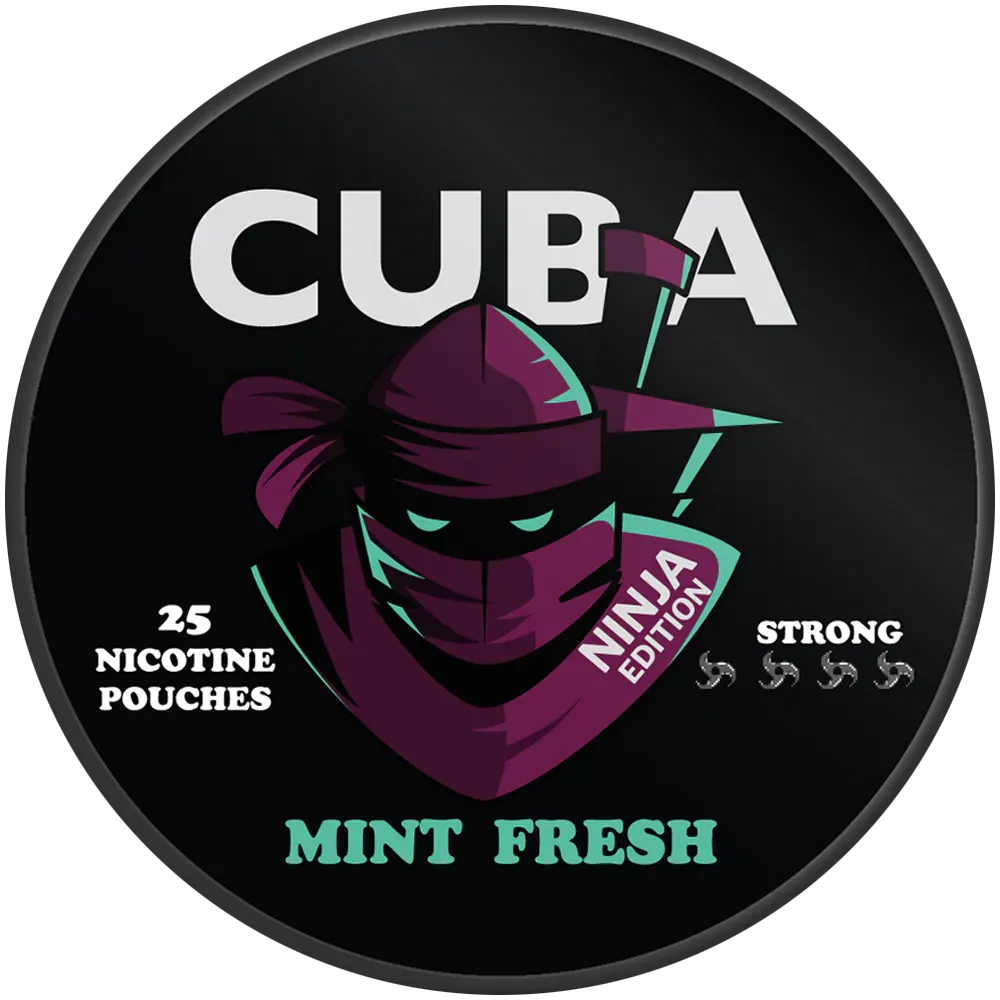 Снюс Cuba Ninja Fresh Mint 150mg