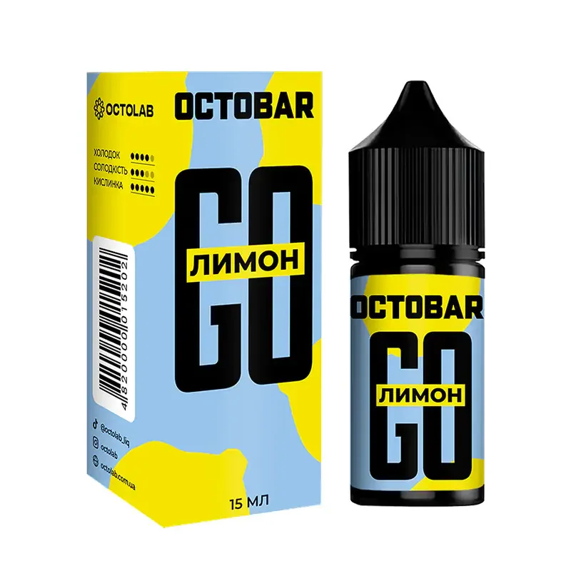 Набір Octobar GO Лимон 30 мл 50 мг