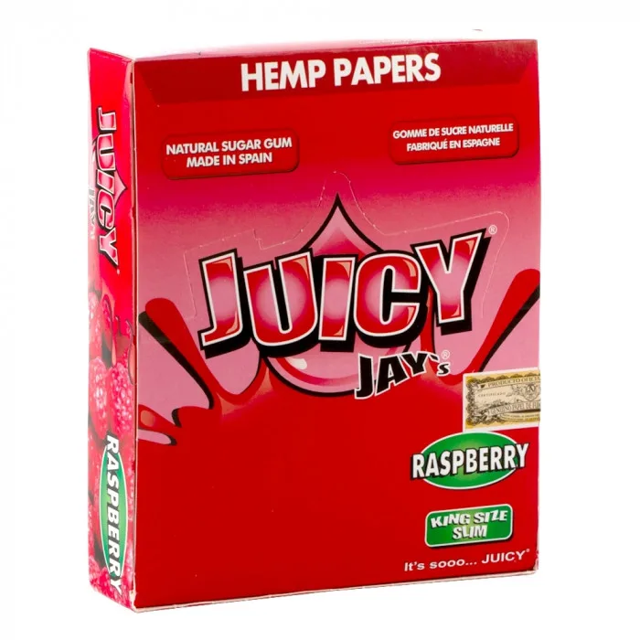 Папір для самокруток King Size Juicy Jays Raspberry 2