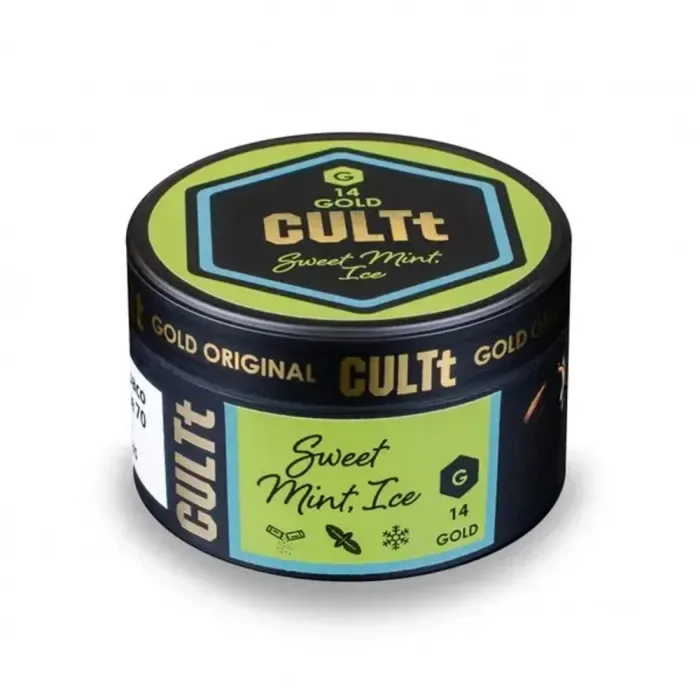 Тютюн CULTt Gold C14 100g Sweet Mint Ice (Солодка М'ята Лід)