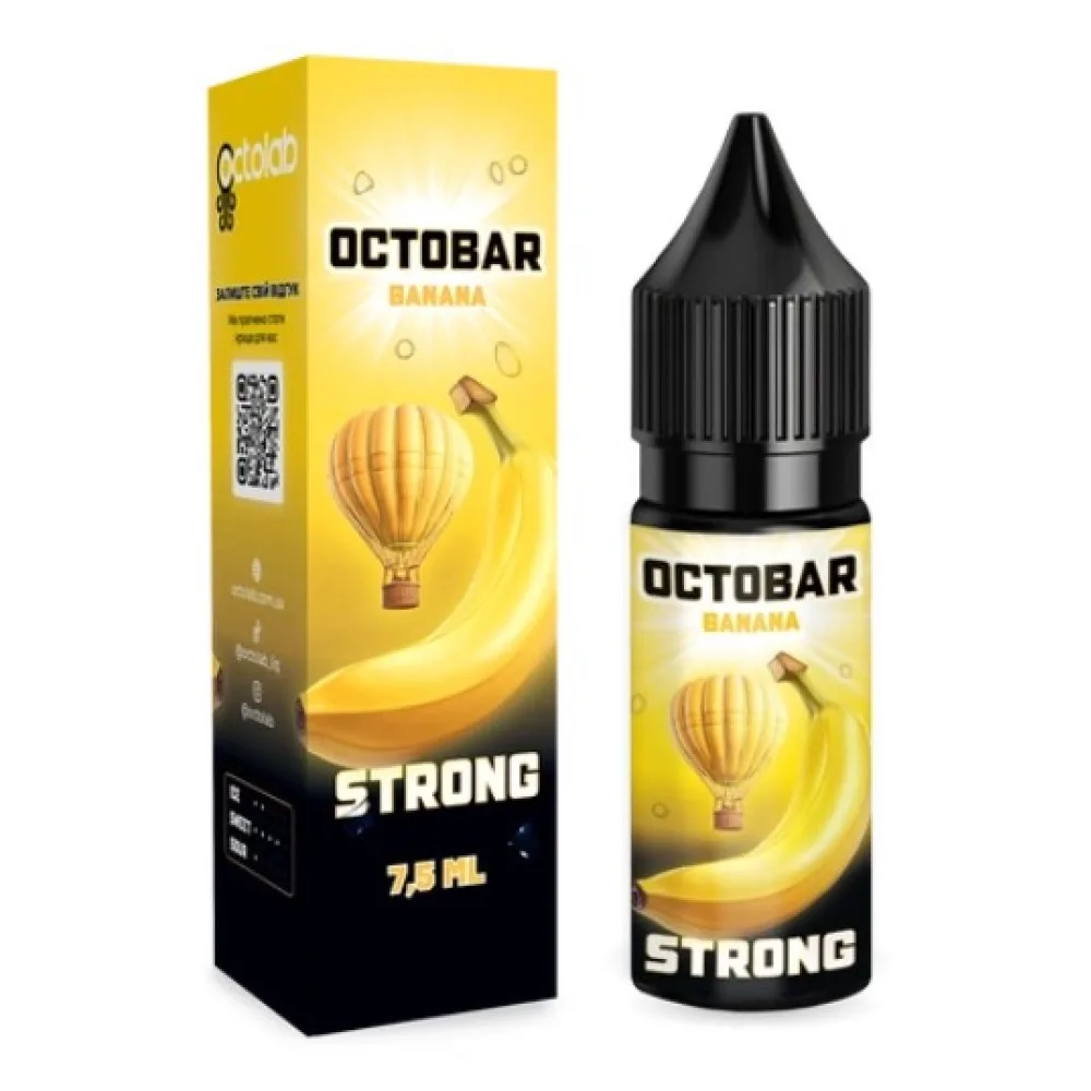 Набір Octobar Strong 15 мл 50 мг Banana (Банан)