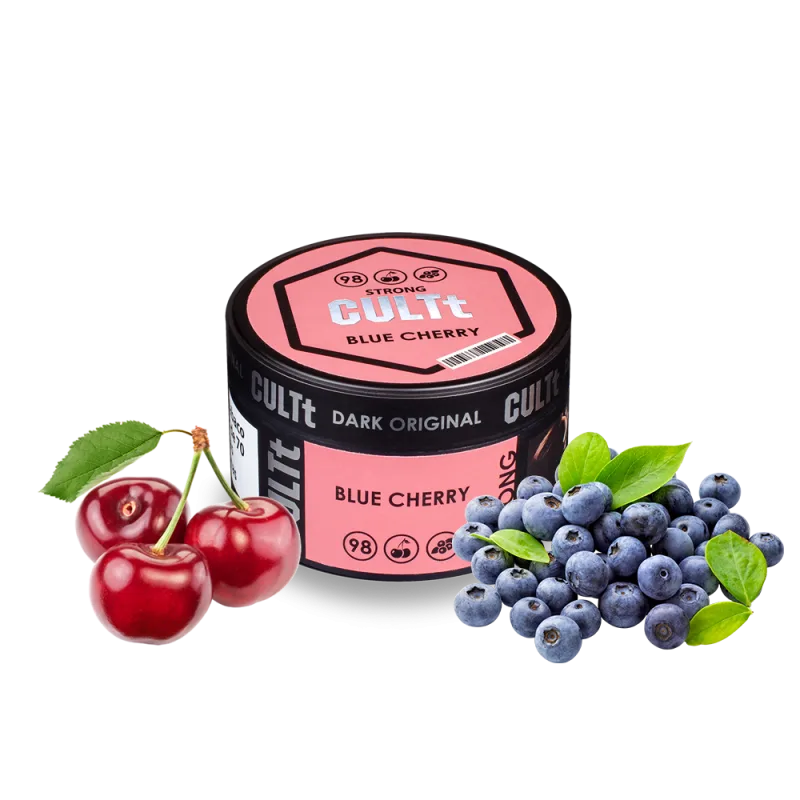 Тютюн CULTt Strong DS98 100g Blue Cherry (Вишня Чорниця)