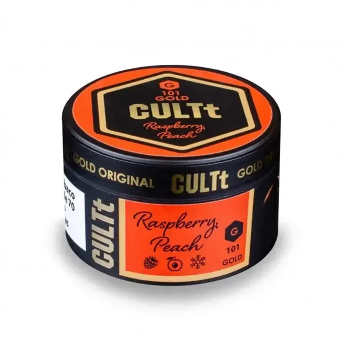 Тютюн CULTt Gold C101 100g Raspberry Peach (Малина Персик)