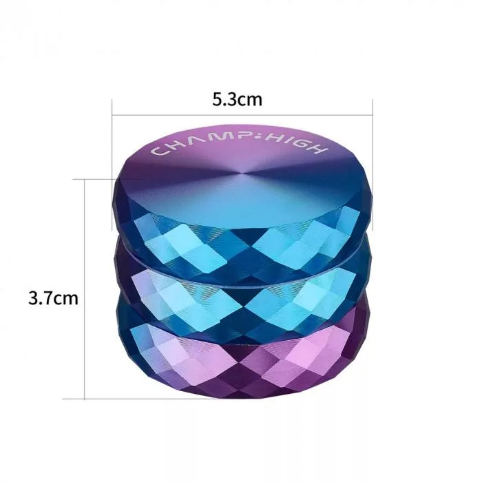 Гріндер алюмінієвий C. HIGH COLOR DUO D:53 MM ALU GRINDER 2