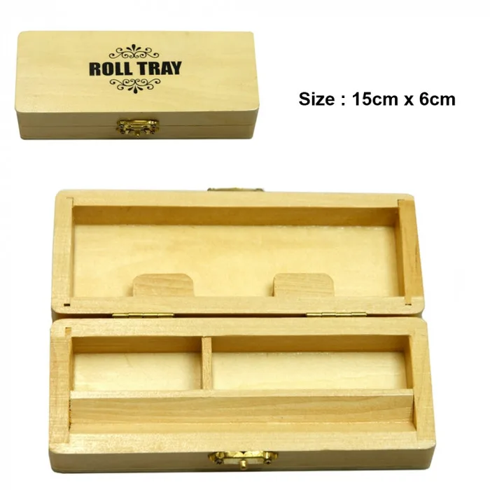 Бокс дерев'яний Roll Box Small Wooden 15cm x 6cm