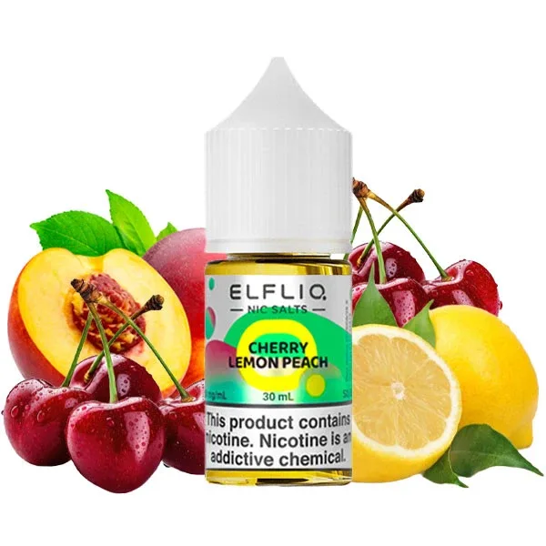 Рідина Elf Liq 30 мл Cherry Lemon Peach (Вишня Лимон Персик)