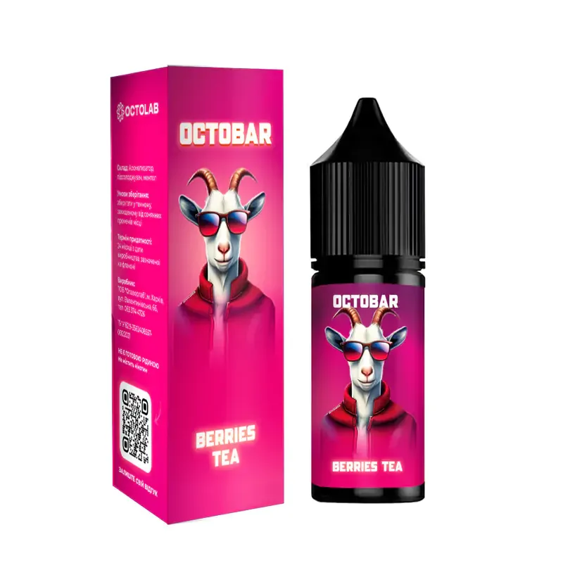 Набір Octobar NFT 15 мл 50 мг Berries Tea (Ягідний чай)
