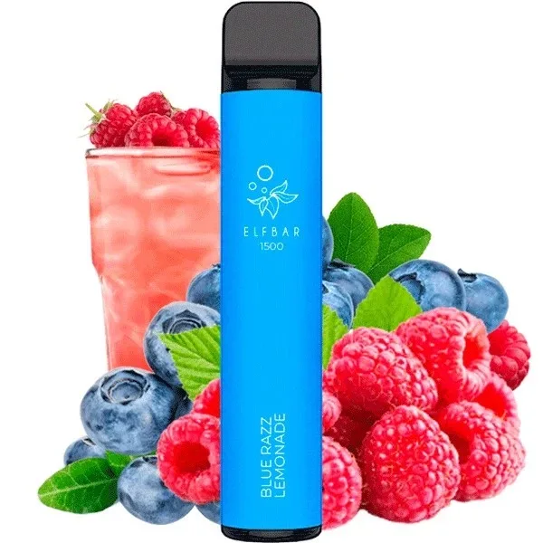 Elf Bar 1500 Blue Razz Lemonade (Блакитна Малина Лимонад)