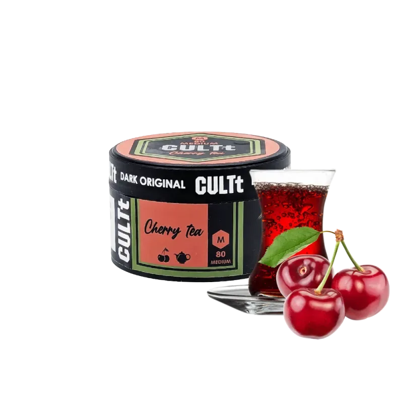Тютюн CULTt Medium M80 100g Cherry Tea (Вишневий Чай)