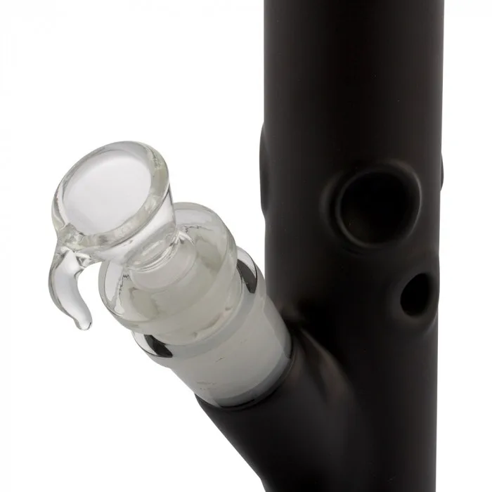 Бонг скляний BOOST PRO Straight Black - H:55cm - Ø:50mm - SG: 29,2mm 3