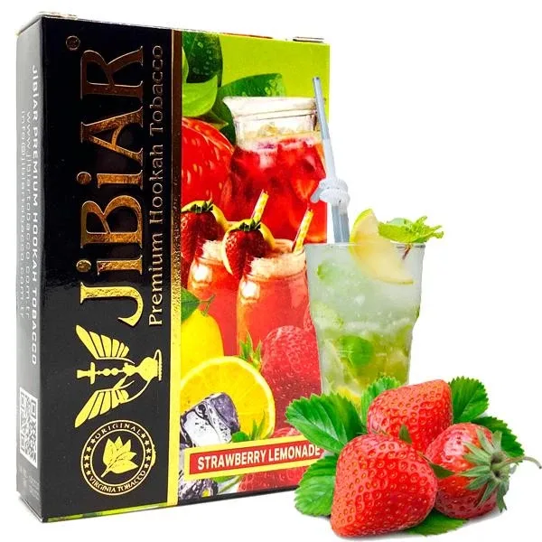 Тютюн Jibiar 50g Strawberry Lemonade (Полуниця Лимонад)