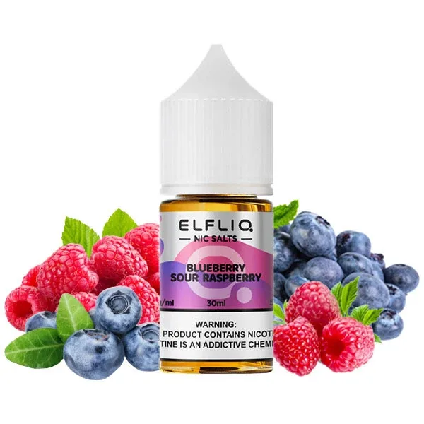 Рідина Elf Liq 30 мл Blueberry Sour Raspberry (Чорниця Кисла Малина)