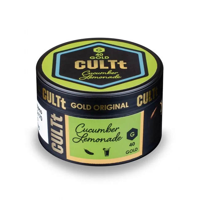 Тютюн CULTt Gold C40 100g Сucumber Lemonade (Огірковий Лимонад)