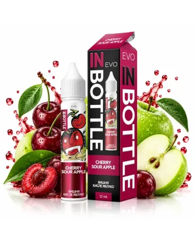 Набір In Bottle Evo 30 ml 50mg Cherry Sour Apple (Вишня Кисле Яблуко)