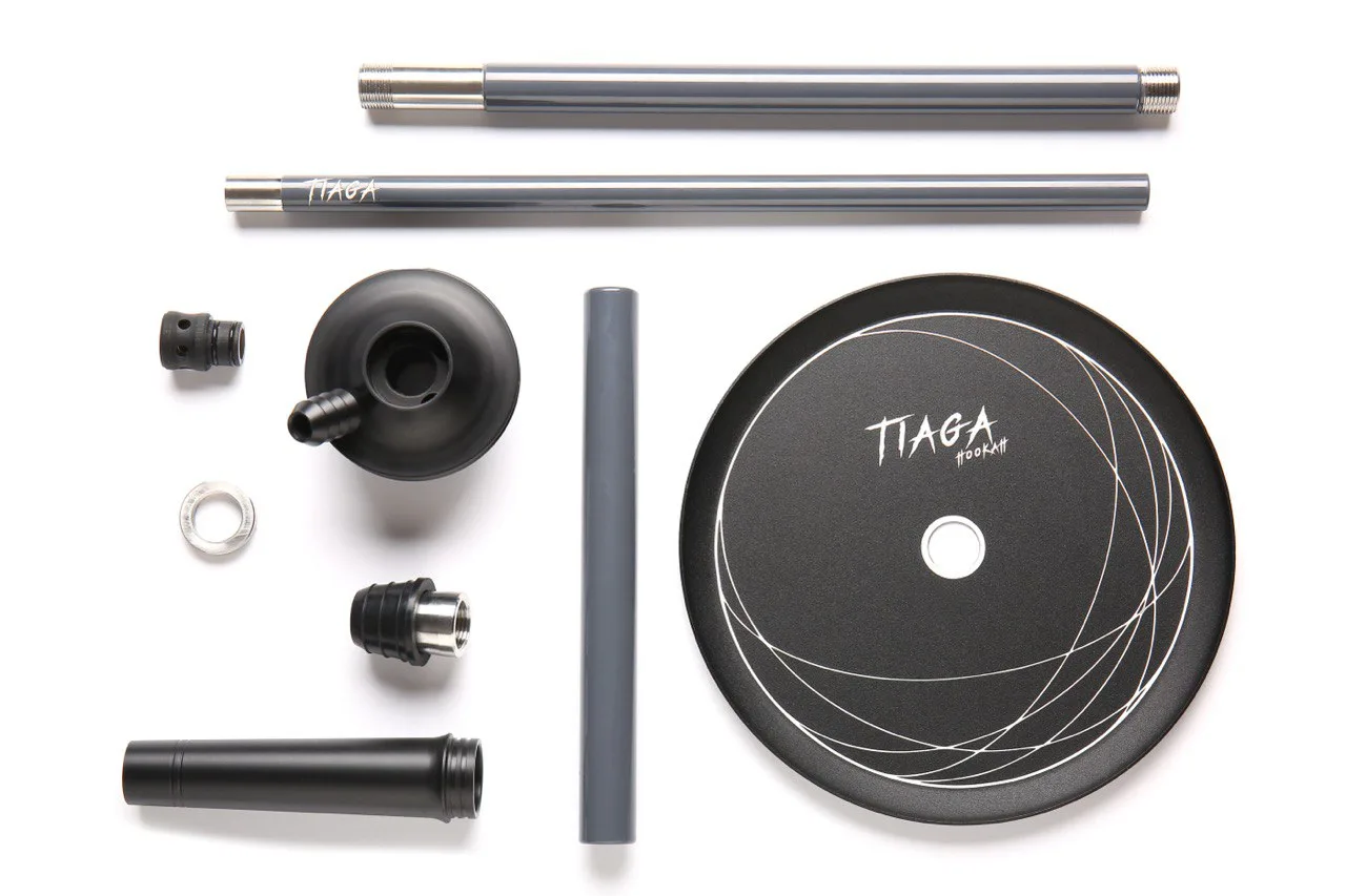 Кальян Tiaga Hookah Galaxy Iris Сірий 2