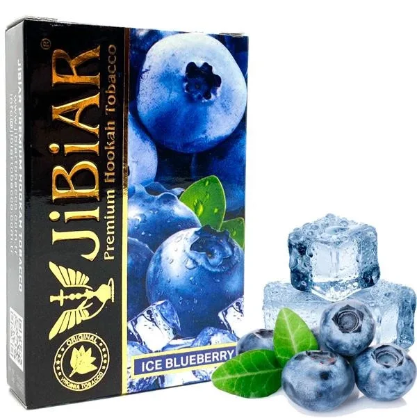 Тютюн Jibiar 50g Ice Blueberry (Лід Чорниця)