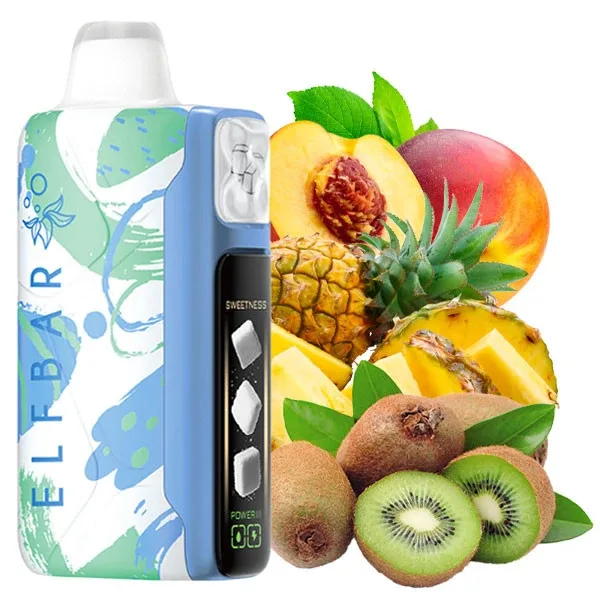 Elf Bar 30000 Sweet King Kiwi Pineapple Peach (Ківі Ананас Персик)