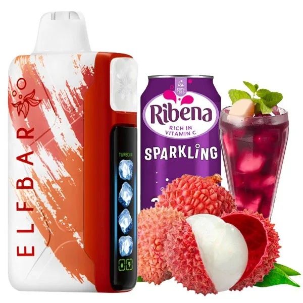 Elf Bar 30000 Ice King Ribena Lychee (Чорна Смородина Лічі)