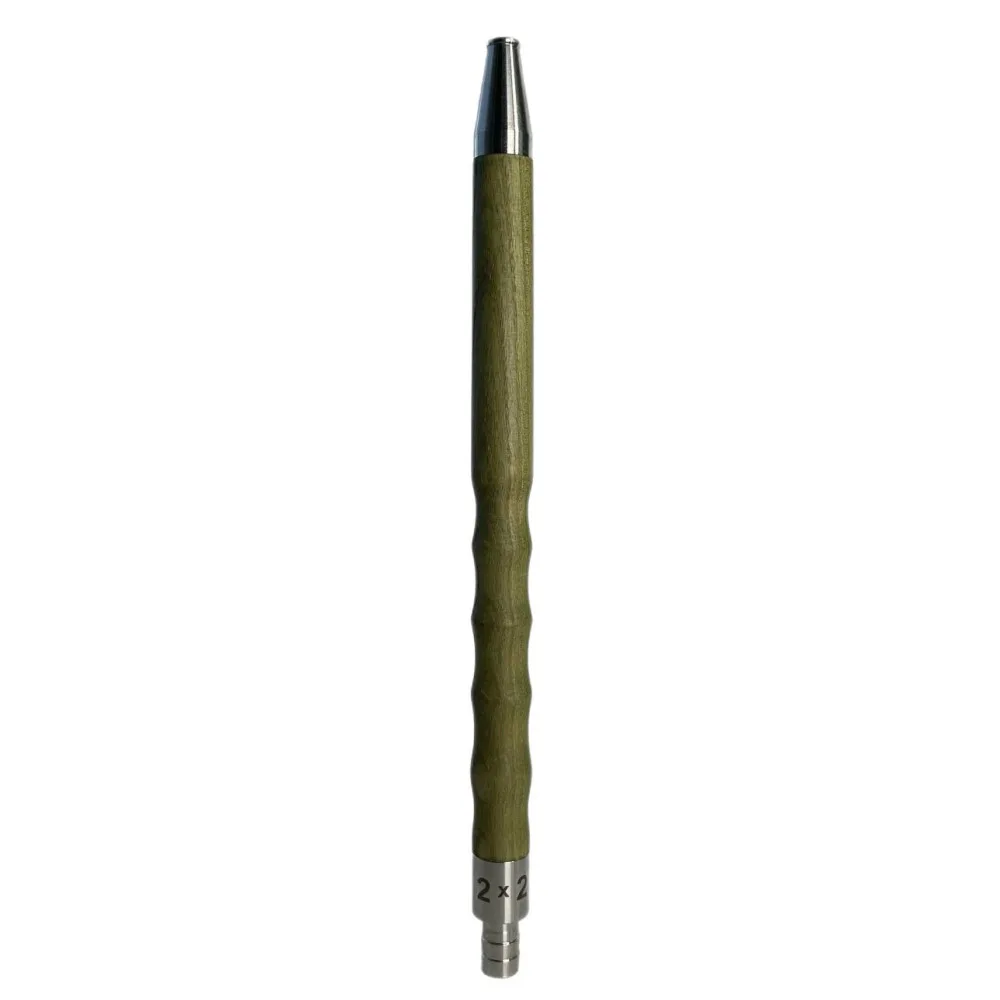Мундштук для кальяну 2х2 Дерев`яний Wave Green