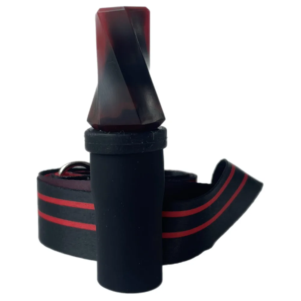 Персональний мундштук для кальяну VantaBlack Tornado Red