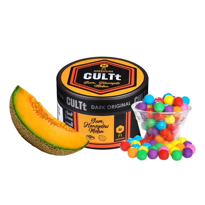 Тютюн CULTt Medium M71 100g Gum Honeydew Melon (Жуйка Диня)