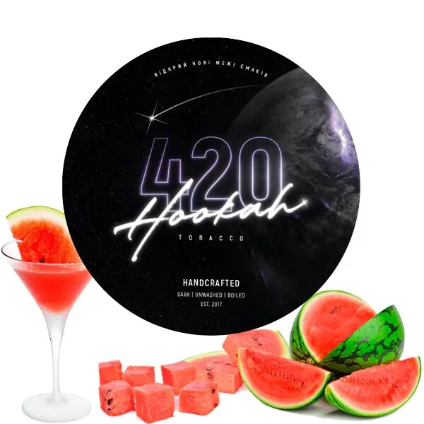 Тютюн 420 Classic Line 100gr Watermelon Juice (Кавуновий Сік)