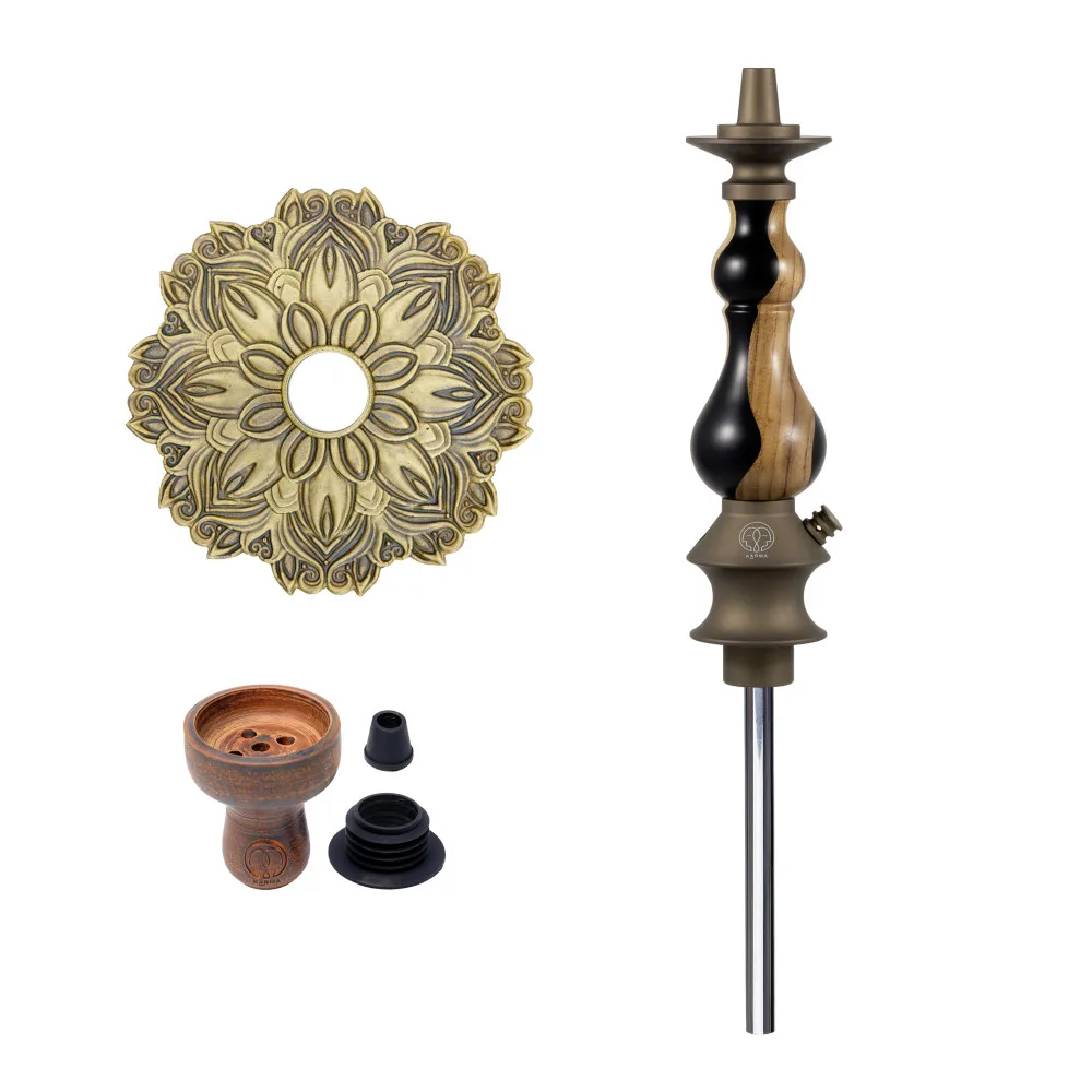 Кальян Karma 0,1 Walnut Bronze Black